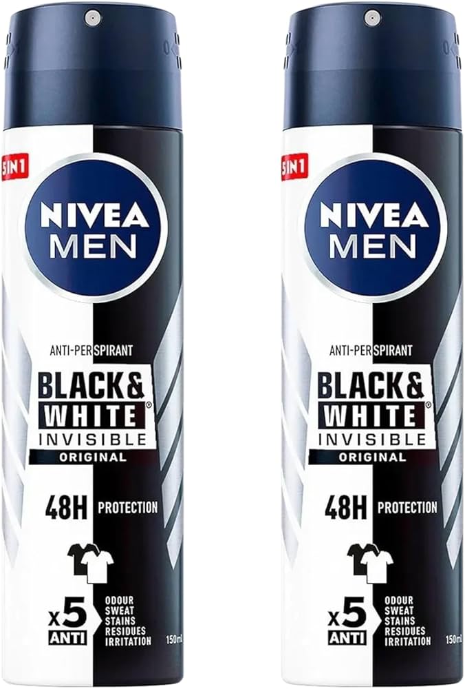 NIVEA DEO BLACK & WHITE INVISIBLE ORIGINAL SPRAY 150ML - Wholesale FMCG Product - BREX Trading
