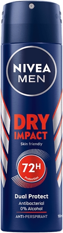 NIVEA MEN DEO DRY IMPACT SPRAY 150ML - Wholesale FMCG Product - BREX Trading