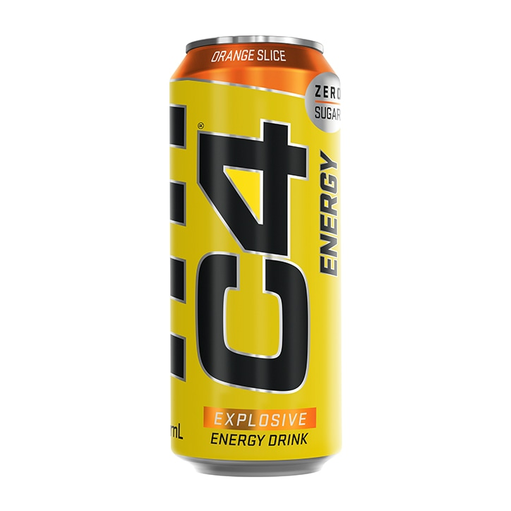 C4 ENERGY CARBONATED ORANGE SLICE 500ML - Wholesale FMCG Product - BREX Trading