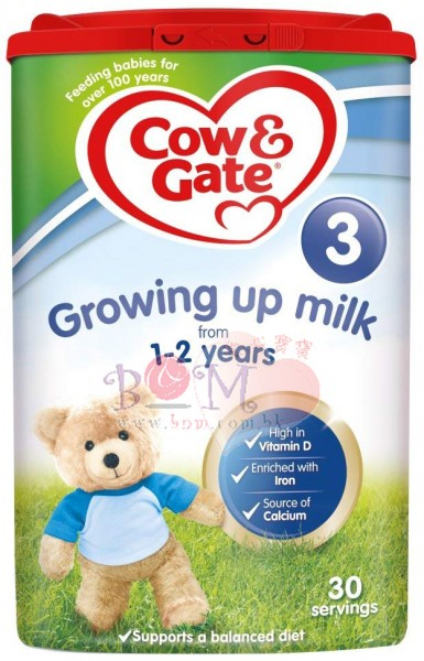 COW & GATE NO3 GROWING UP MILK 1-2 YR - Wholesale FMCG Product - BREX Trading
