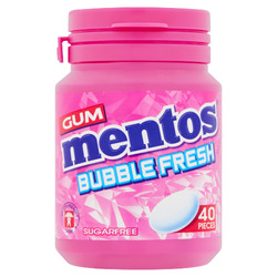 MENTOS GUM - BOTTLE BUBBLE FRESH 40S - Wholesale FMCG Product - BREX Trading