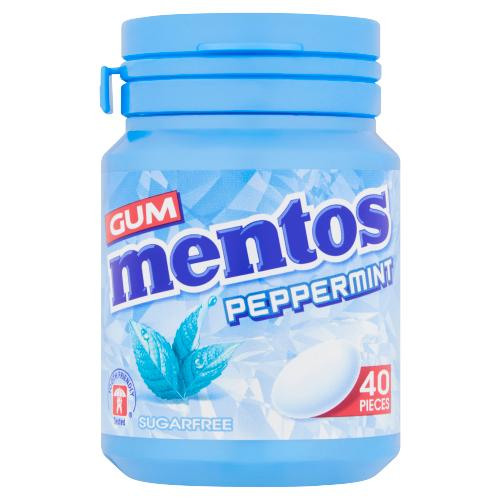 MENTOS GUM - BOTTLE PEPPERMINT 40S - Wholesale FMCG Product - BREX Trading