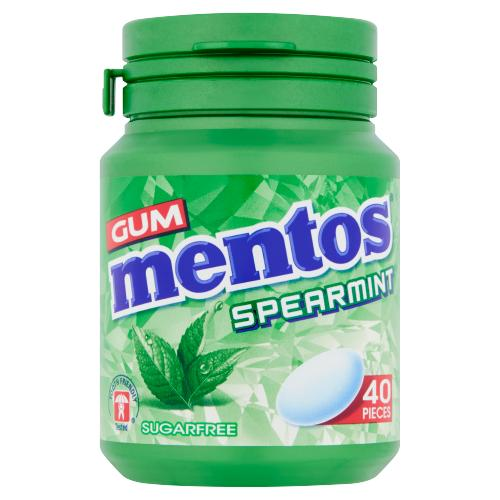 MENTOS GUM - BOTTLE SPEARMINT 40S - Wholesale FMCG Product - BREX Trading