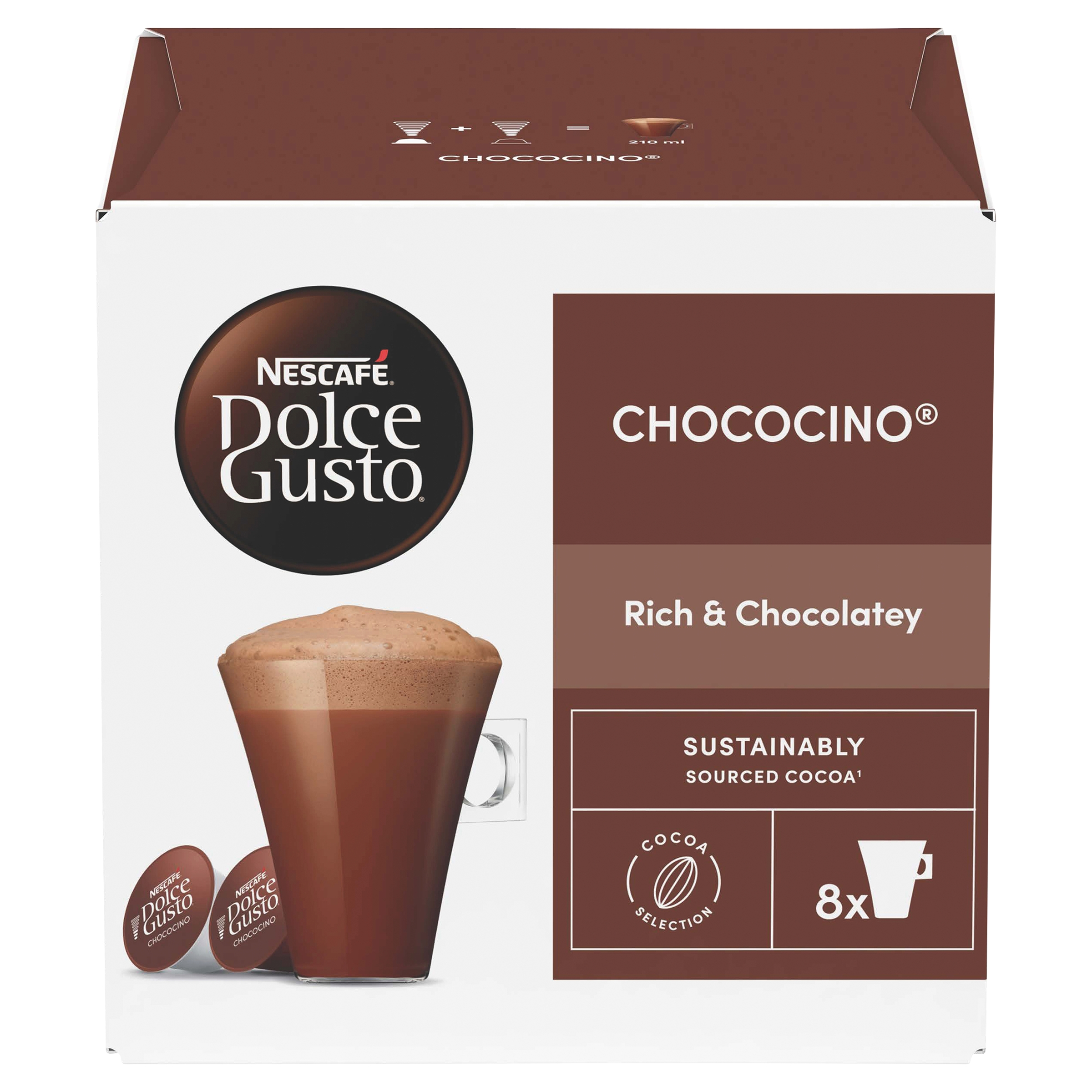 NESCAFE DOLCE GUSTO PODS 16S - CHOCOCHINO - Wholesale FMCG Product - BREX Trading