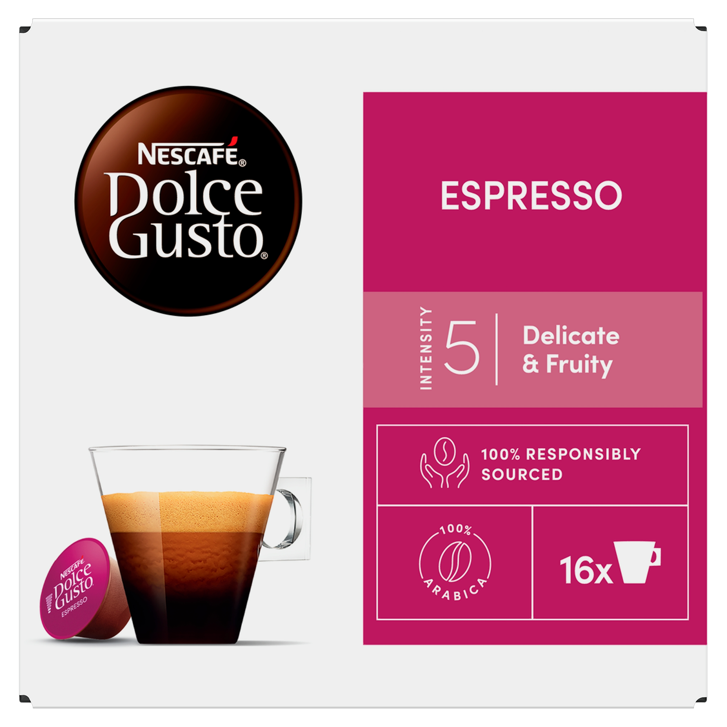 NESCAFE DOLCE GUSTO PODS 16S - ESPRESSO - Wholesale FMCG Product - BREX Trading