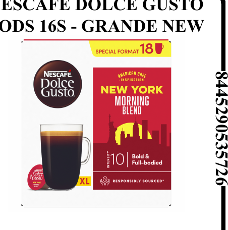 NESCAFE DOLCE GUSTO PODS 16S - GRANDE NEW - Wholesale FMCG Product - BREX Trading