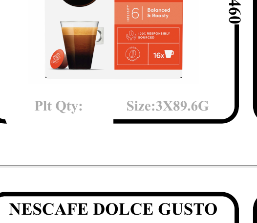 NESCAFE DOLCE GUSTO PODS 16S - LUNGO - Wholesale FMCG Product - BREX Trading