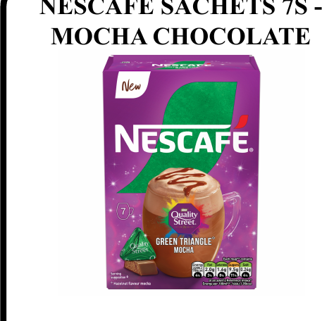 NESCAFE SACHETS 7S - MOCHA CHOCOLATE - Wholesale FMCG Product - BREX Trading