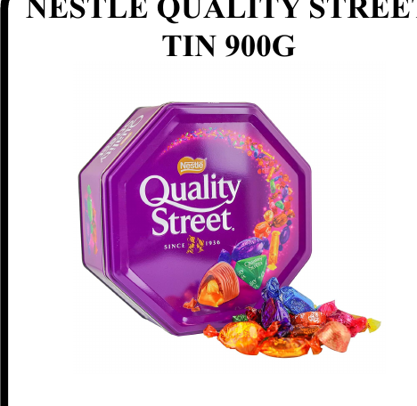 NESTLE QUALITY STREET TIN 900G - Wholesale FMCG Product - BREX Trading