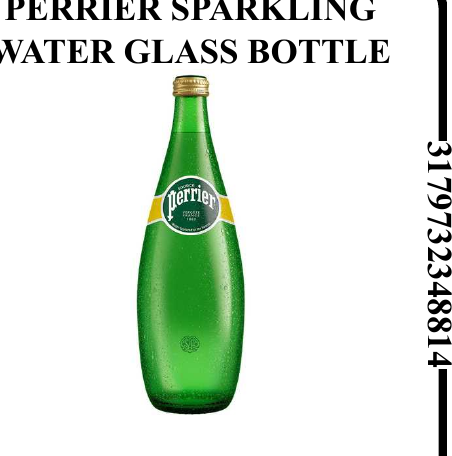 PERRIER SPARKLING WATER GLASS BOTTLE - Wholesale FMCG Product - BREX Trading
