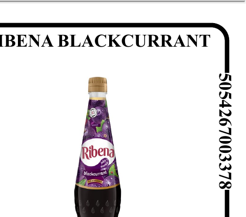 RIBENA BLACKCURRANT - Wholesale FMCG Product - BREX Trading