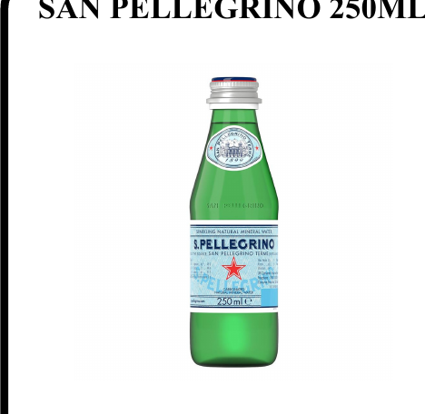SAN PELLEGRINO 250ML - Wholesale FMCG Product - BREX Trading
