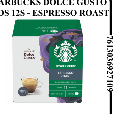 STARBUCKS DOLCE GUSTO PODS 12S - ESPRESSO ROAST - Wholesale FMCG Product - BREX Trading