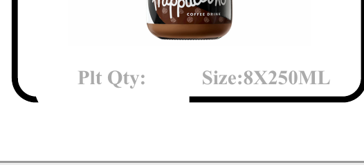 STARBUCKS FRAPPUCCINO COOKIES & CREAM GLASS - Wholesale FMCG Product - BREX Trading