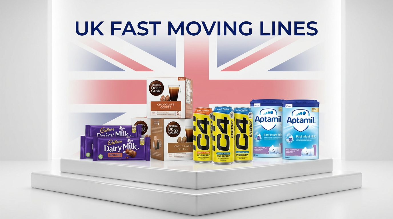 UK Fast Moving Lines - Premium British Products