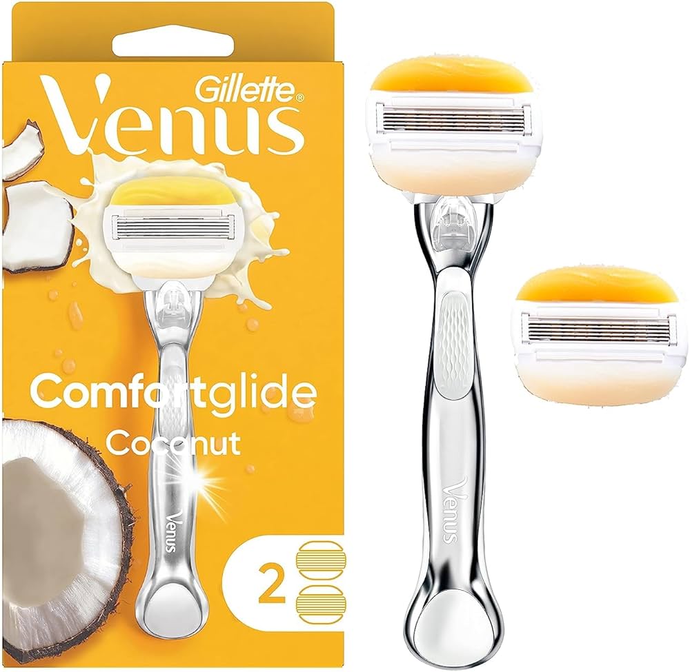 VENUS OLAY COMFORTGLIDE COCONUT SCENT RAZOR BLADE 4+1 - Wholesale FMCG Product - BREX Trading